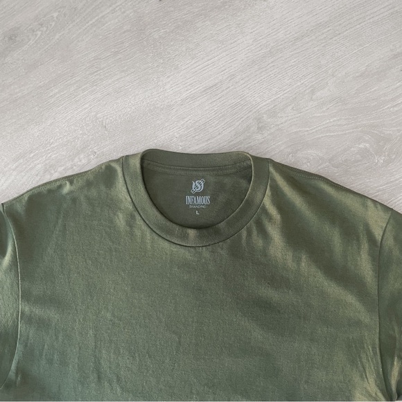 Infamous Dice Shirt 
Military Green - Picture 6 of 9